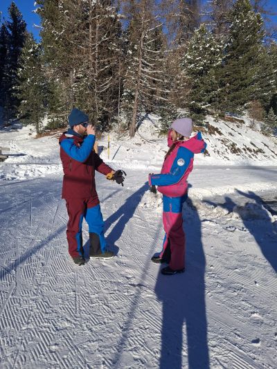 Lezioni di sci bambini in Engadina